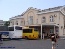 На автовокзале Новороссийска.