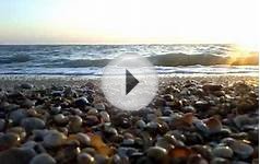 Закат на берегу Азовского моря